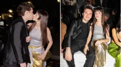 Brooklyn Beckham and Nicola Peltz enjoy kiss outside NYFW show after taking to runway together