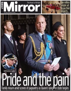 Daily Mirror – Pride and the pain 