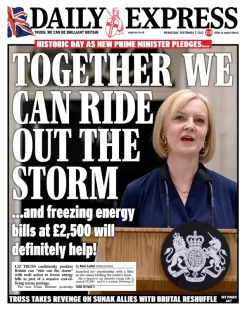 Daily Express – Together we can ride out the storm