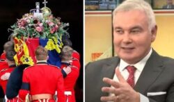 ‘Felt cheated!’ Eamonn Holmes fumes at ‘beautiful’ moment ruined at Queen funeral