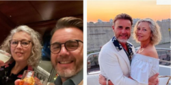 Gary Barlow sparks concern after issuing update on wife’s ‘big operation’