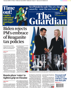 The Guardian – Biden rejects PM’s embrace of Reaganite tax policies