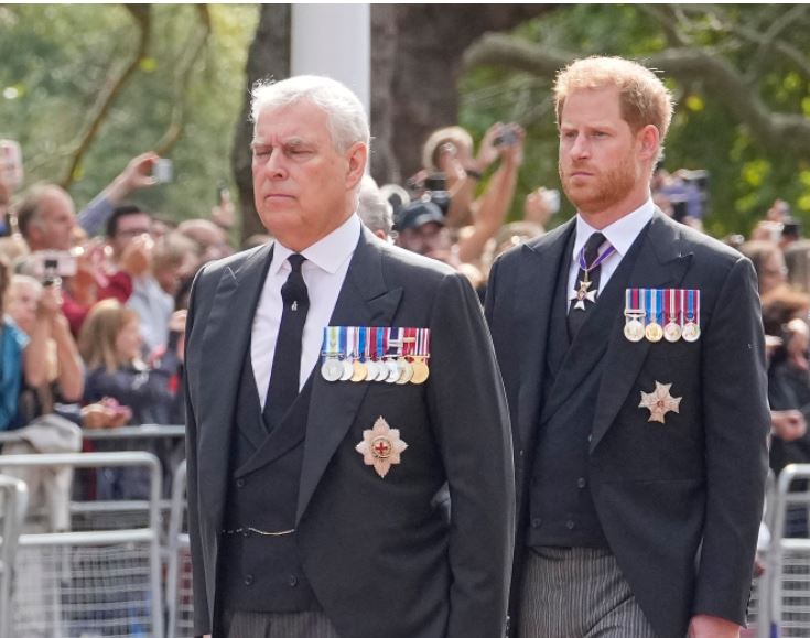 Harry and Andrew WILL be allowed to wear military uniform at Queen’s vigil, reports claim