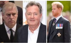 Piers Morgan swipes at Prince Andrew and ‘selfish brat’ Harry as he queries funeral choice