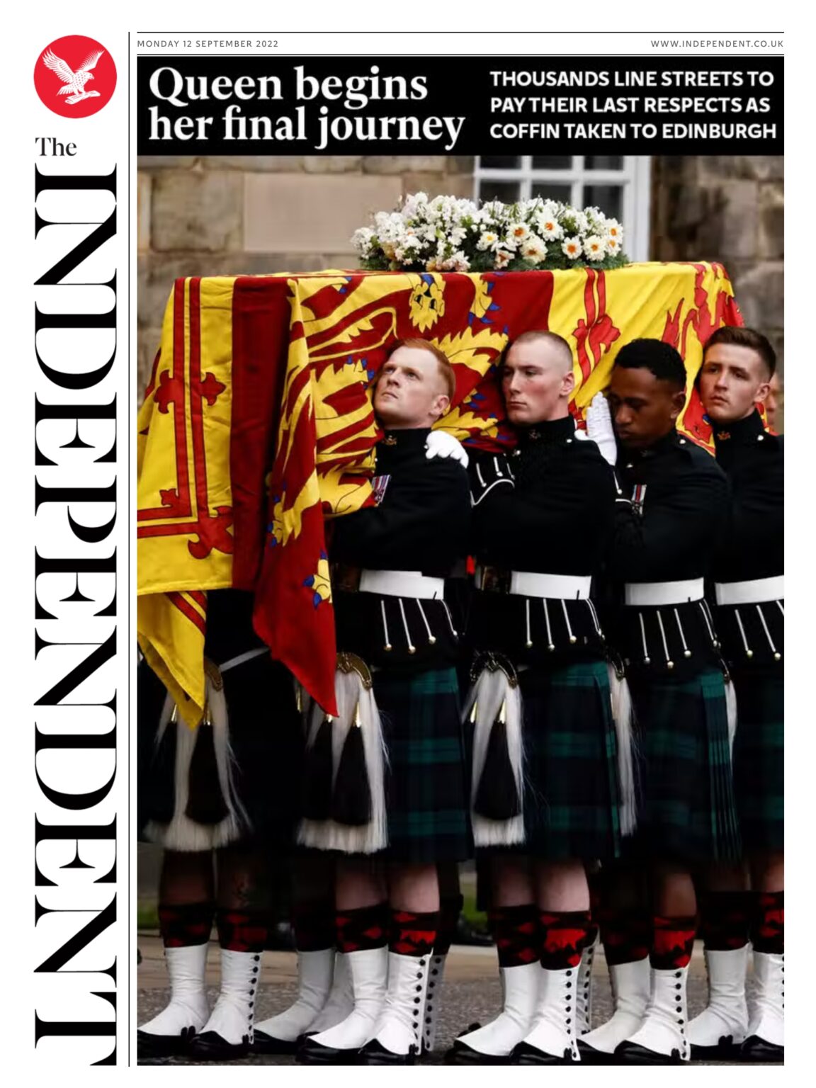 The Independent – Queen begins her final journey