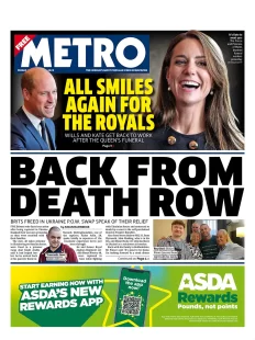 Metro – Back from death row 