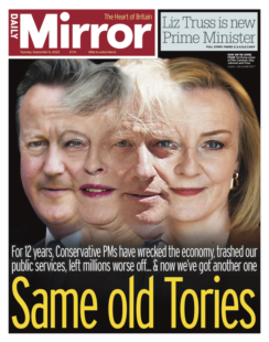 Daily Mirror – Same old Tories