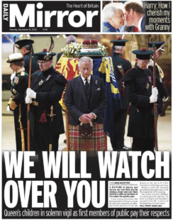 Daily Mirror – We will watch over you