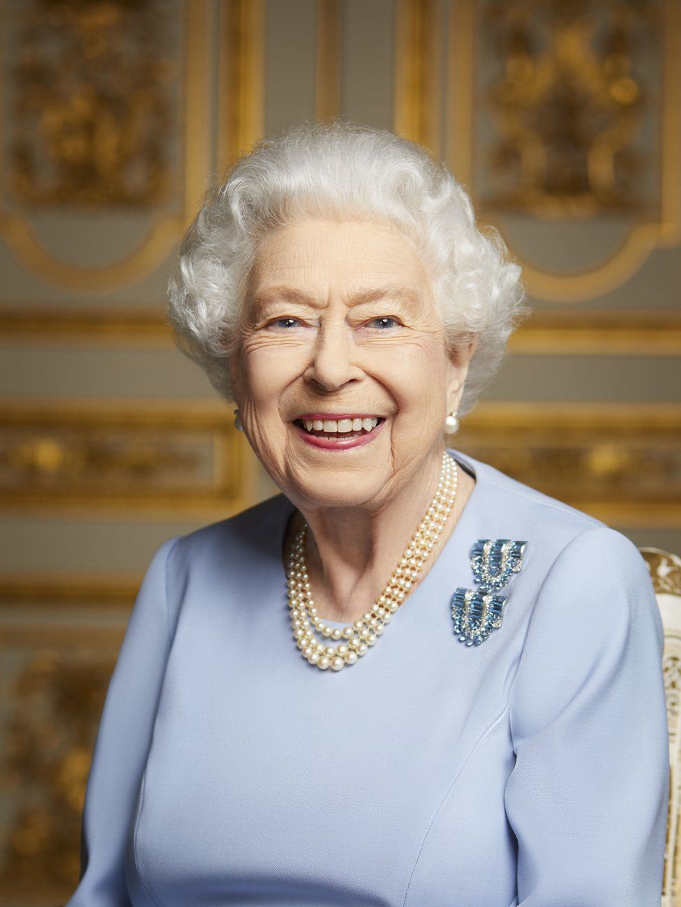 Unseen portrait of Elizabeth II unveiled