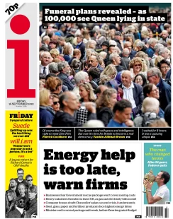 The i – Energy help is too late, firms warn