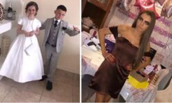 Tragic Twins , 8, and sister, 18, pictured for first time after dying in ‘violent’ attack at home