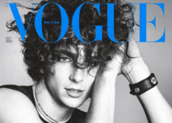 Timothee Chalamet is first man to appear solo on British Vogue cover