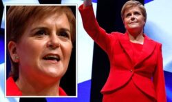 Sturgeon vows not to quit as SNP leader and pledges to ‘never give up’ on ripping up UK