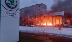 Putin unleashes fresh hell on Ukraine as his missiles strike school and car dealership