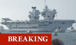 Royal Navy rolls out supersonic missiles for frontline protection of HMS Queen Elizabeth