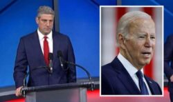 ‘I’ve been clear’: Biden snubbed by Democratic Senate nominee in fiery televised debate