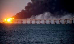 Vladimir Putin detains eight including five Russians over Crimean Bridge explosion