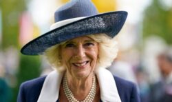 ‘Suits her!’ Camilla honours Queen Elizabeth ii as she take over the reins at Ascot