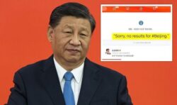 China bans word ‘Beijing’ on social media after rare anti-Xi Jinping protest rattles CCP