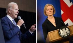 ‘Disagree with the policy!’ Joe Biden takes aim at Liz Truss over ‘mistake’ mini-budget