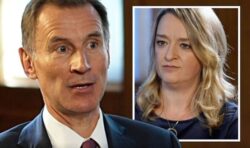 ‘Who is really in charge?!’ Kuenssberg confronts Jeremy Hunt over ‘staggering’ changes