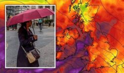 UK storm forecast: ‘Indian summer’ to break in days with 87km/h gusts and showers