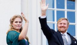 ‘Very difficult!’ King Willem-Alexander addresses Princess Amalia’s security concerns