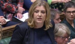 Penny Mordaunt has MPs in hysterics as she says: Liz Truss ‘not under a desk’ in hiding