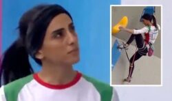 Fears ‘missing’ Iranian athlete ‘in prison’ after bravely refusing to wear hijab at event