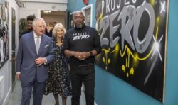 King Charles and Camilla in first London visit since Queen’s funeral to youth project