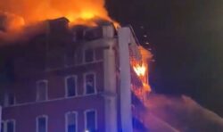 Bristol fire: Massive plumes of smoke rise from building as residents watch ‘scary’ sight