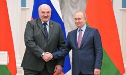 Belarus denies invasion fears as Lukashenko amasses joint force on Ukraine border