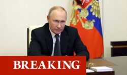 Putin declares martial law in all annexed Ukrainian regions in desperate bid for control