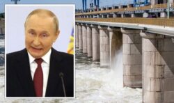 ‘Atomic bomb of water’ could be released if Russia ‘terror attack’ targets key dam