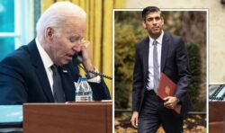 Joe Biden tells Rishi Sunak ‘UK remains America’s closest ally’ in first phone call