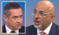 ‘You’re being very rude!’ Zahawi loses it with Sky host over Braverman’s return to Cabinet