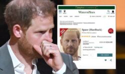 Prince Harry’s book already selling for half price at Waterstones – months before release