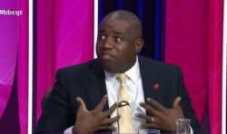 ‘Nonsense!’ Labour’s David Lammy locks horns with Tory MP Lucy Frazer over NHS claim