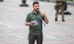 Zelensky praises ‘hero’ troops fighting Russia’s ‘army of the dead’ in ‘crazy’ attacks