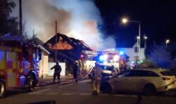 Blairgowrie Blaze: Firefighters tackle blaze at commercial property following explosions