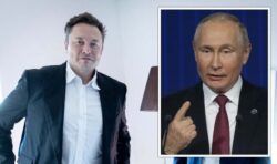 Musk sent warning as Putin ally threatens to ‘strike’ SpaceX satellites helping Ukraine