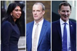 Braverman and Raab return and Hunt stays on as Sunak targets Truss ‘mistakes’