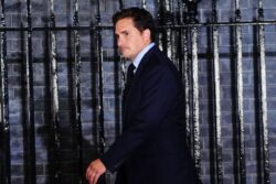 Johnny Mercer returns as veterans’ minister in Sunak reshuffle