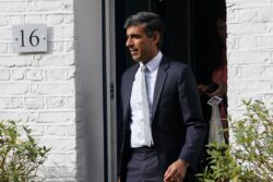 Rishi Sunak ‘wins enough support to progress in Tory leadership campaign’