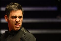 Ronnie O’Sullivan hit with fine for ‘lewd and offensive gestures’ at the Crucible and Barbican
