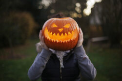Why do we carve pumpkins for Halloween?