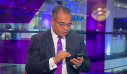 Channel 4 News’ Krishnan Guru-Murthy makes amusing clarification after journalist’s savage takedown of Jacob Rees-Mogg