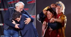 Back To The Future’s Michael J Fox and Christopher Lloyd leave fans in tears with sweet reunion
