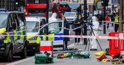 Man arrested over triple stabbing after central London phone robbery