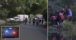 Fully clothed corpse pulled from Central Park pond after decomposing body found in nearby lake